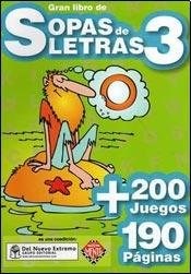 Papel GRAN LIBRO DE SOPAS DE LETRAS 3 (+ 200 JUEGOS 190 PAGIN  AS)