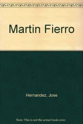 Papel MARTIN FIERRO (ZURBARAN/CLARIN) (CARTONE)