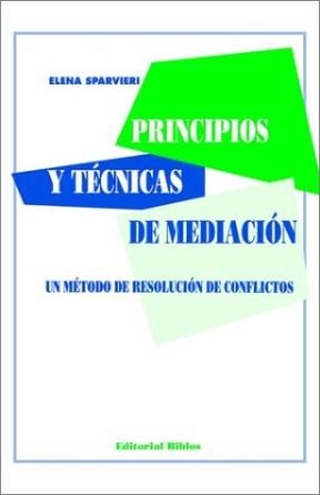 Papel PRINCIPIOS Y TECNICAS DE MEDIACION