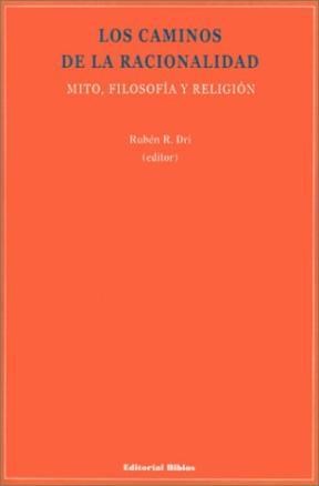 Papel CAMINOS DE LA RACIONALIDAD MITO FILOSOFIA Y RELIGION