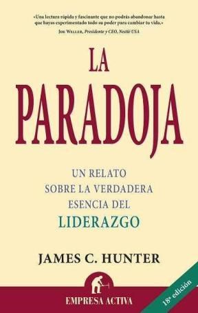 Papel PARADOJA UN RELATO SOBRE LA VERDADERA ESENCIA DEL LIDER  AZGO (19 EDICION)