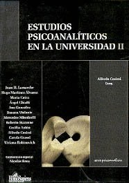 Papel ESTUDIOS PSICOANALITICOS EN LA UNIVERSIDAD II (SERIE PSICOANALISIS) (RUSTICA)