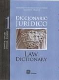 Papel DICCIONARIO JURIDICO [1] ESPAÑOL INGLES / SPANISH - ENGLISH (CARTONE)