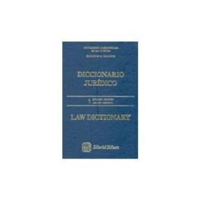 Papel DICCIONARIO JURIDICO [2 TOMOS] ENGLISH SPANISH INGLES E