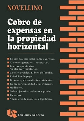 Papel COBRO DE EXPENSAS EN PROPIEDAD HORIZONTAL