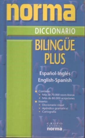 Papel DICCIONARIO BILLINGUE PLUS INGLES / ESPAÑOL - ESPAÑOL / INGLES