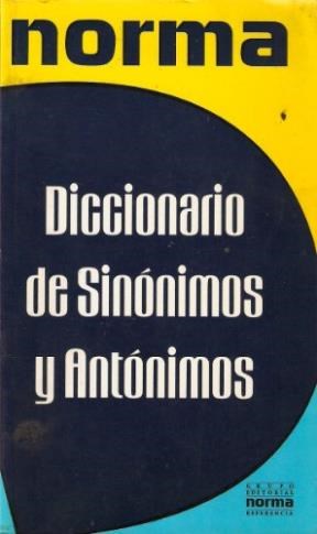 Papel DICCIONARIO NORMA DE SINONIMOS Y ANTONIMOS