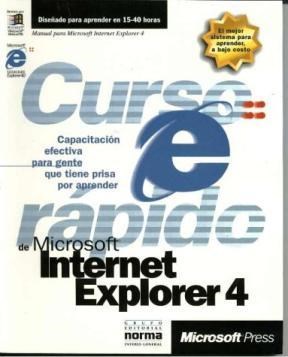 Papel CURSO RAPIDO DE INTERNET EXPLORER 4