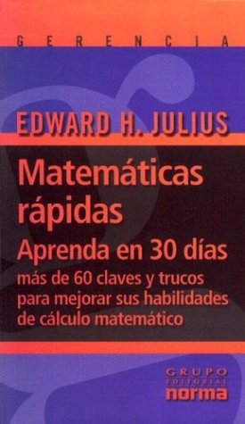 Papel MATEMATICAS RAPIDAS APRENDA EN 30 DIAS MAS DE 60 CLAVES Y TRUCOS PARA MEJORAR SUS HABILIDA