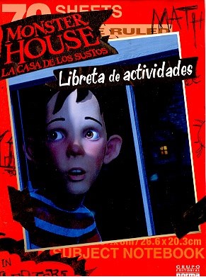Papel MONSTER HOUSE LA CASA DE LOS SUSTOS (LIBRETA DE ACTIVIDADES)
