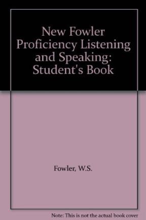 Papel NEW FOWLER PROFICIENCY LISTENING AND SPEAKING