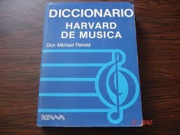 Papel DICCIONARIO HARVARD DE MUSICA