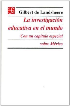Papel INVESTIGACION EDUCATIVA EN EL MUNDO (COLECCION EDUCACION Y PEDAGOGIA)