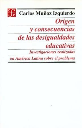Papel ORIGEN Y CONSECUENCIAS DE LAS DESIGUALDADES EDUCATIVAS (EDUCACION)