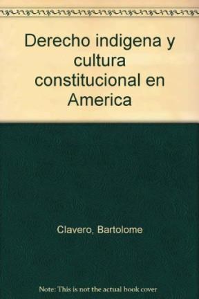 Papel DERECHO INDIGENA Y CULTURA CONSTITUCIONAL EN AMERICA