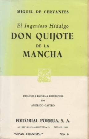 Papel INGENIOSO HIDALGO DON QUIJOTE DE LA MANCHA EL