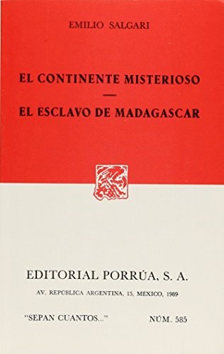 Papel CONTINENTE MISTERIOSO - EL ESCLAVO DE MADAGASCAR