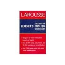 Papel DICCIONARIO LAROUSSE LEARNER'S CHAMBERS ENGLISH DICTION