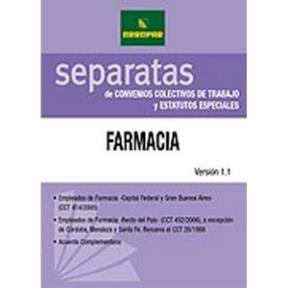 Papel FARMACIA (SEPARATAS DE CONVENIOS COLECTIVOS DE TRABAJO  Y ESTATUTOS ESPECIALES)