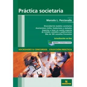 Papel PRACTICA SOCIETARIA (C/ACTUALIZACION ON-LINE) (RUSTICO)