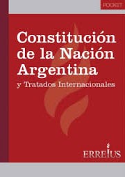 Papel CONSTITUCION DE LA NACION ARGENTINA Y TRATADOS INTERNACIONALES (POCKET)