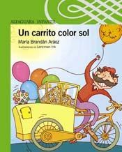 Papel UN CARRITO COLOR SOL (SERIE VERDE) (4 AÑOS)