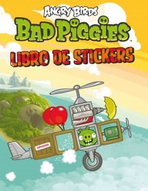 Papel ANGRY BIRDS BAD PIGGIES LIBRO DE STICKERS