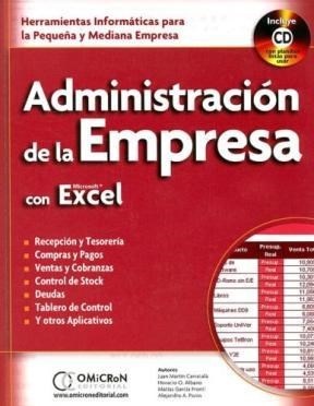 Papel ADMINISTRACION DE LA EMPRESA CON EXCEL [C/CD ROM]