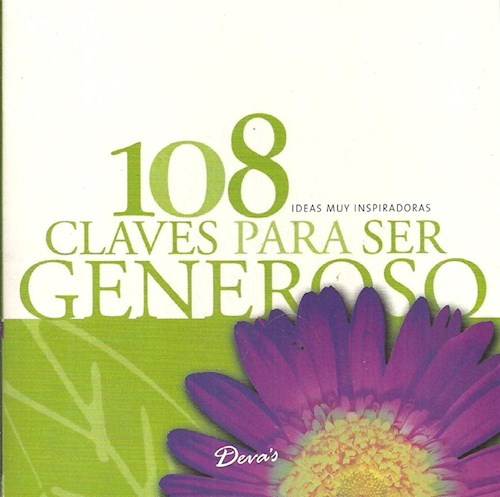 Papel 108 CLAVES PARA SER GENEROSO (IDEAS MUY INSPIRADORAS)