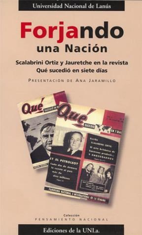 Papel FORJANDO UNA NACION (VOLUMEN 1) (SEGUNDA EDICION AMPLIADA)