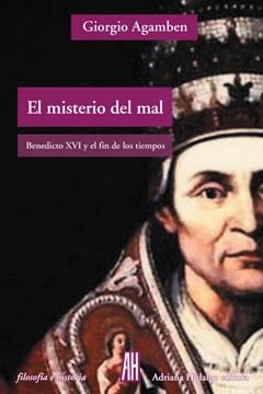 Papel MISTERIO DEL MAL BENEDICTO XVI Y EL FIN DE LOS TIEMPOS  (FILOSOFIA E HISTORIA)