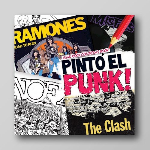 Papel PINTO EL PUNK (PUNK ROCK COLORING BOOK)