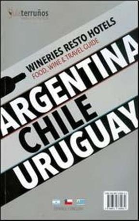 Papel ARGENTINA CHILE URUGUAY (ESPAÑOL/ENGLISH) (GUIA TERRUÑOS) (RUSTICO)