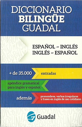 Papel DICCIONARIO GUADAL ESCOLAR BILINGUE ESPAÑOL - INGLES / INGLES - ESPAÑOL