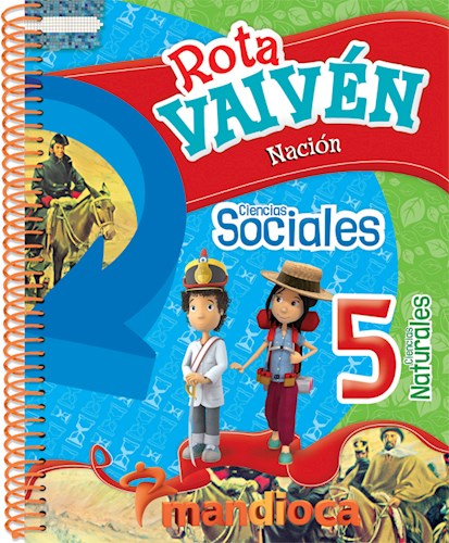 Papel ROTA VAIVEN 5 NACION CIENCIAS SOCIALES/CIENCIAS NATURALES (NOVEDADES 2016)
