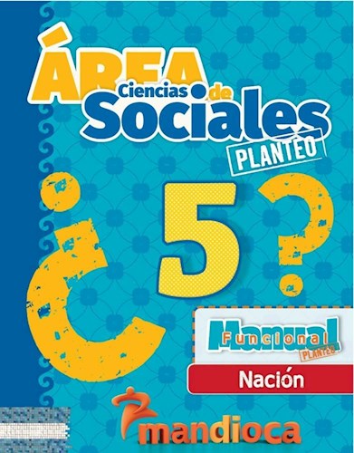 Papel AREA DE CIENCIAS SOCIALES 5 (SERIE PLANTEO) (NOVEDAD 2017)