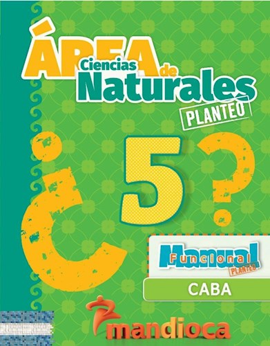 Papel AREA DE CIENCIAS NATURALES 5 (CIUDAD) (SERIE PLANTEO) (NOVEDAD 2017)