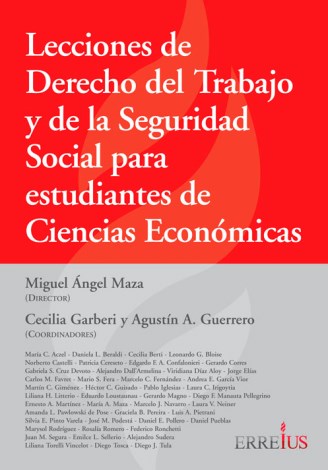 Papel LECCIONES DE DERECHO DEL TRABAJO Y DE LA SEGURIDAD SOCIAL PARA ESTUDIANTES DE CIENCIAS ECONOMICAS