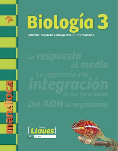 Papel BIOLOGIA 3 MANDIOCA LLAVES ESTIMULO RESPUESTA E INTEGRACION ADN Y PROTEINAS (NOVEDAD 2017)