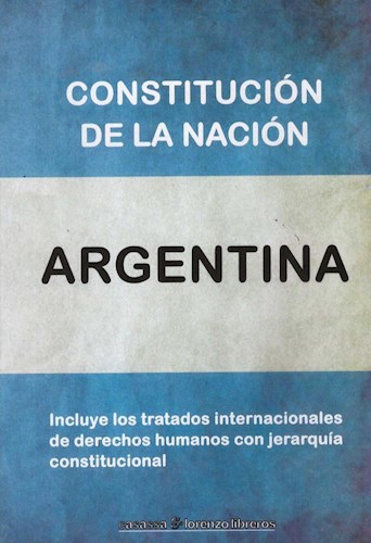 Papel CONSTITUCION DE LA NACION ARGENTINA (INCLUYE TRATADOS INTERNACIONALES)