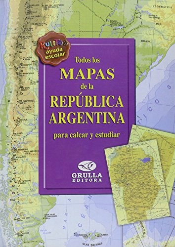 Papel TODOS LOS MAPAS DE LA REPUBLICA ARGENTINA