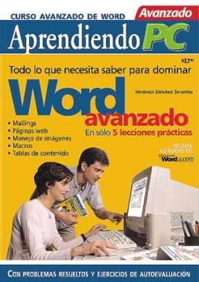 Papel WORD AVANZADO EN SOLO 5 LECCIONES PRACTICAS (APRENDIENDO PC AVANZADO)