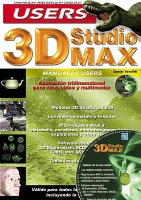 Papel 3D STUDIO MAX ANIMACION TRIDIMENSIONAL PARA CINE VIDEO (MANUALES USERS)