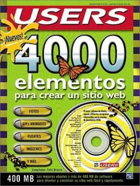 Papel 4000 ELEMENTOS PARA CREAR UN SITIO WEB [C/CD]