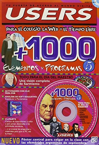 Papel USERS + 1000 ELEMENTOS Y PROGRAMAS 5 [C/CD ROM]