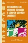 Papel ACTIVIDADES DE CIENCIAS SOCIALES Y LENGUA USANDO INTERNET (INTERNET)