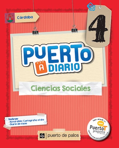 Papel CIENCIAS SOCIALES 4 PUERTO DE PALOS (CORDOBA) (PUERTO A DIARIO) (NOVEDAD 2016)