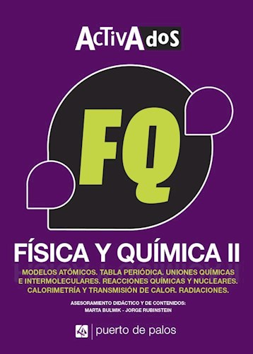 Papel FISICA Y QUIMICA 2 PUERTO DE PALOS (ACTIVADOS) (NOVEDAD 2017)
