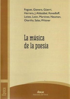 Papel MUSICA DE LA POESIA (SERIE EPOCA)