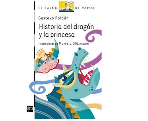 Papel HISTORIA DEL DRAGON Y LA PRINCESA (BARCO DE VAPOR BLANCO)